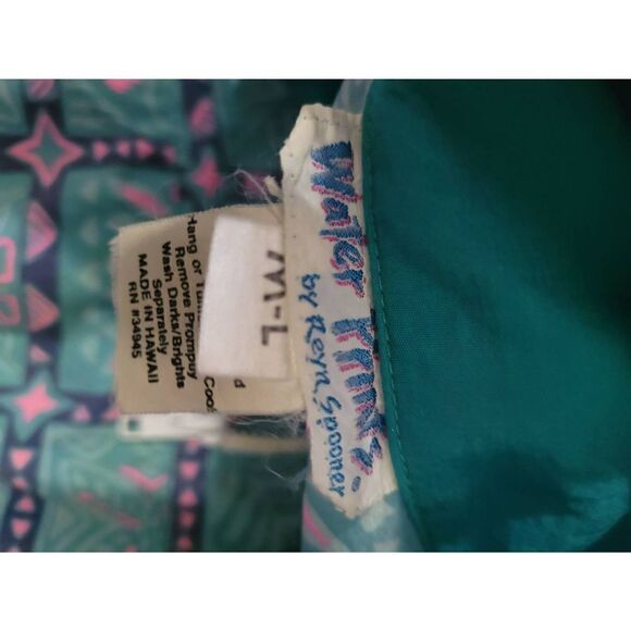 Vintage Water Prints Oversized Pullover, M/L - Picture 2 of 3